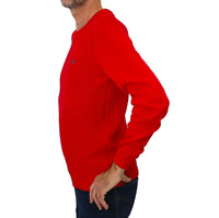 Thumbnail for AERONAUTICA MILITARE maglione uomo cotone 232MA1453L409 19307 ROSSO inverno 2023
