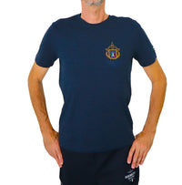 Thumbnail for AERONAUTICA MILITARE t-shirt uomo cotone 232TS2155J538 08358 BLU inverno 2023
