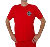 Thumbnail for AERONAUTICA MILITARE t-shirt uomo cotone 232TS2143J611 19307 ROSSO inverno 2023