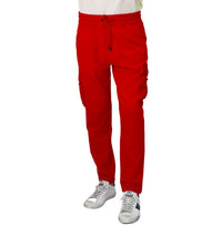 Thumbnail for AERONAUTICA MILITARE pantaloni uomo felpa 232PF894F519 19307 ROSSO inverno 2023