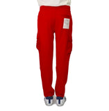 AERONAUTICA MILITARE pantaloni uomo felpa 232PF894F519 19307 ROSSO inverno 2023