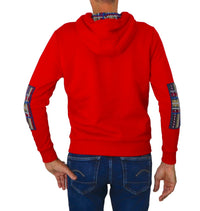 Thumbnail for SHOCKLY felpa uomo cotone cappuccio F OSLO HOOD 7F1609 ROSSO inverno 2023