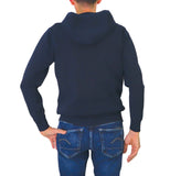 SHOCKLY maglione uomo tessuto tecnico cappuccio POP HOOD 7M8065 BLU inverno 2023