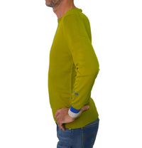 Thumbnail for SHOCKLY maglione uomo scollo giro cotone LIVIGNO ROUND 7M5320 VERDE inverno 2023