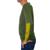 SHOCKLY maglione uomo girocollo CERVINIA ROUND 7M5223 TYROL VERDE inverno 2023