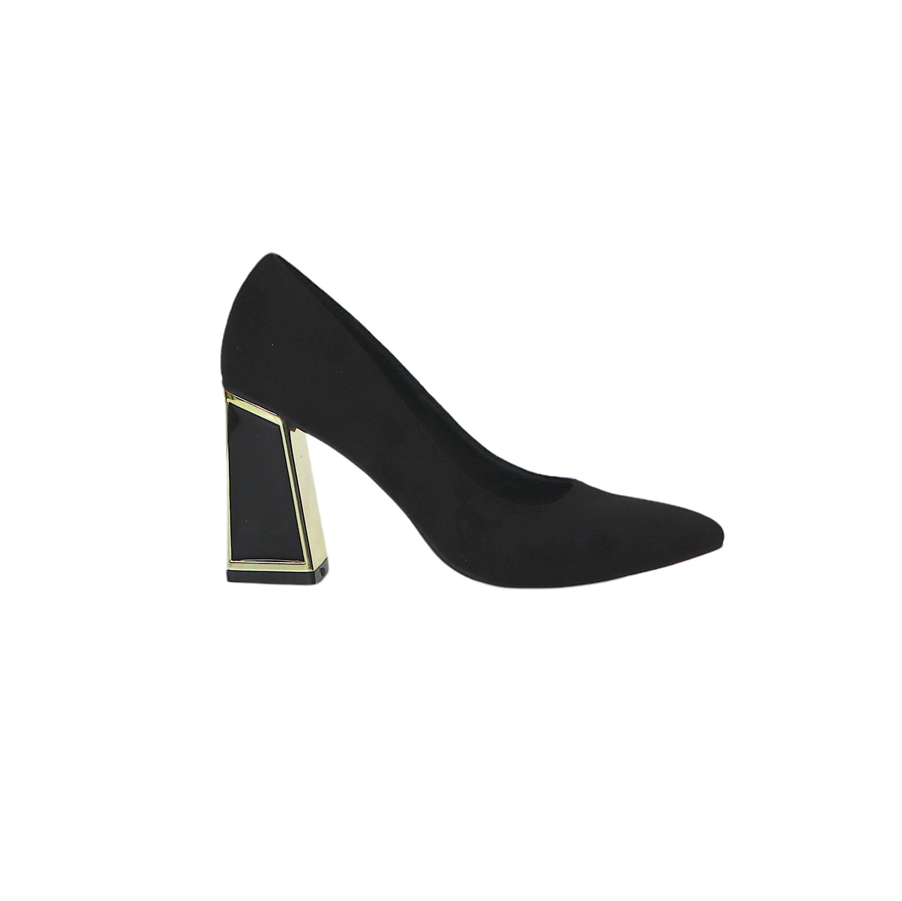 MENBUR scarpe donna decolletè punta tacco 80 24590 0001 NERO inverno 2023