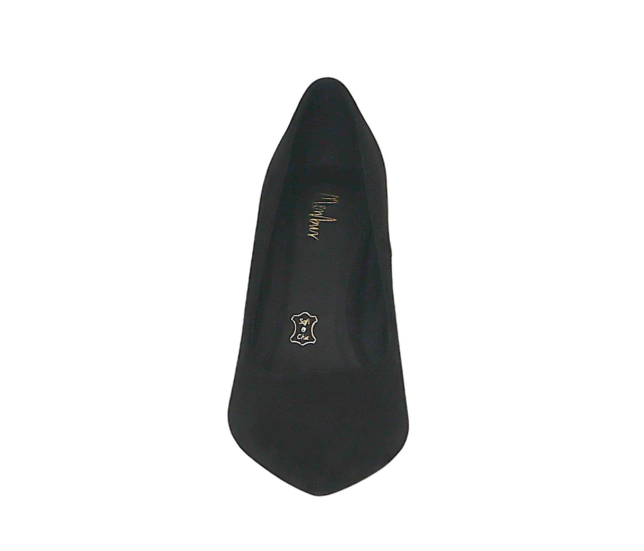 MENBUR scarpe donna decolletè punta tacco 80 24590 0001 NERO inverno 2023