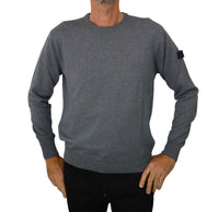 Thumbnail for PEUTEREY maglione uomo girocollo EXMOOR 05 PEU492099011919 781 GRIGIO inverno 2023