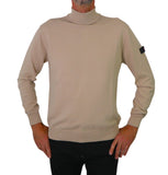 PEUTEREY maglione uomo collo alto GORRAN 06 PEU492199011919 388 BEIGE inverno 2023