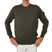 Thumbnail for PEUTEREY maglione uomo girocollo EXMOOR 05 PEU492099011919 690 VERDE inverno 2023