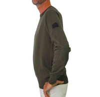 Thumbnail for PEUTEREY maglione uomo girocollo EXMOOR 05 PEU492099011919 690 VERDE inverno 2023