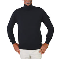 Thumbnail for PEUTEREY maglione uomo collo alto GORRAN 06 PEU492199011919 215 BLU inverno 2023