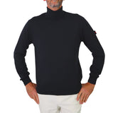 PEUTEREY maglione uomo collo alto GORRAN 06 PEU492199011919 215 BLU inverno 2023