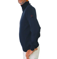 Thumbnail for PEUTEREY maglione uomo collo alto GORRAN 06 PEU492199011919 215 BLU inverno 2023