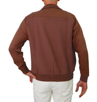 Thumbnail for HARMONT&BLAINE felpa uomo full zip cotone FRK074 021262 725 MARRONE inverno 2023