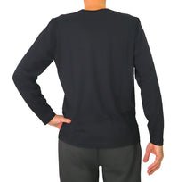 Thumbnail for COLMAR t-shirt uomo manica lunga cotone 7541 6SH FRIDA 99 NERO inverno 2023
