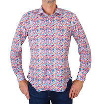 Thumbnail for RE-DO IT camicia uomo no stiro collo francese UOMO F0030 MULTICOLOR estate 2024
