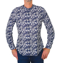 Thumbnail for RE-DO IT camicia uomo no stiro collo coreana UOMO F0025 MULTICOLORE estate 2024