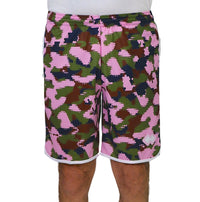 Thumbnail for ERREA' REPUBLIC bermuda uomo short GRAPHIC R29P0Z0Z84830 VERDE ROSA estate 2024