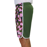 Thumbnail for ERREA' REPUBLIC bermuda uomo short GRAPHIC R29P0Z0Z84830 VERDE ROSA estate 2024