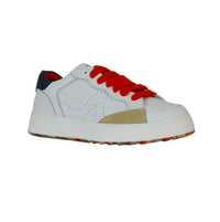 Thumbnail for ACCADEMIA 72 scarpe sneakers uomo pelle AC-020 034 BIANCO BLU estate 2024