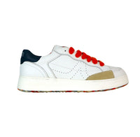 Thumbnail for ACCADEMIA 72 scarpe sneakers uomo pelle AC-020 034 BIANCO BLU estate 2024