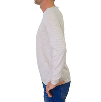 Thumbnail for HARMONT&BLAINE maglione uomo giro cotone HRL413 030990 108 PANNA estate 2024