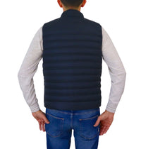 Thumbnail for HARMONT&BLAINE gilet uomo nylon imbottito K0L188 040595 801 BLU estate 2024