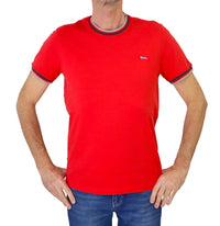 Thumbnail for HARMONT&BLAINE t-shirt uomo cotone girocollo IRL188 021223 510 ROSSO estate 2024