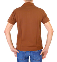 Thumbnail for HARMONT & BLAINE polo uomo cotone LRL372 021215 700 MARRONE estate 2024