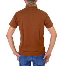 Thumbnail for HARMONT & BLAINE polo uomo cotone LRL372 021215 700 MARRONE estate 2024