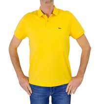 Thumbnail for HARMONT & BLAINE polo uomo cotone stretch LRL349 020862 302 GIALLO estate 2024