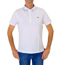 Thumbnail for HARMONT & BLAINE polo uomo cotone stretch LRL052 020455 100 BIANCO estate 2024
