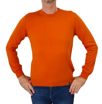 Thumbnail for COLMAR maglione uomo cotone giro 4479T 3XM EXPLORING 629 ARANCIONE estate 2024