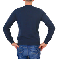 Thumbnail for COLMAR maglione uomo cotone giro 4479T 3XM EXPLORING 68 BLU estate 2025