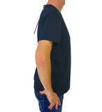 COLMAR t-shirt uomo manica corta cotone 7563 6SH FRIDA 68 BLU estate 2024