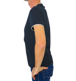 COLMAR t-shirt uomo cotone girocollo 7506 4SH MONDAY 68 BLU estate 2024