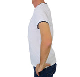 COLMAR t-shirt uomo cotone girocollo 7506 4SH MONDAY 01 BIANCO estate 2024