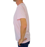 COLMAR t-shirt uomo manica corta cotone 7563 6SH FRIDA 71A ROSA estate 2024