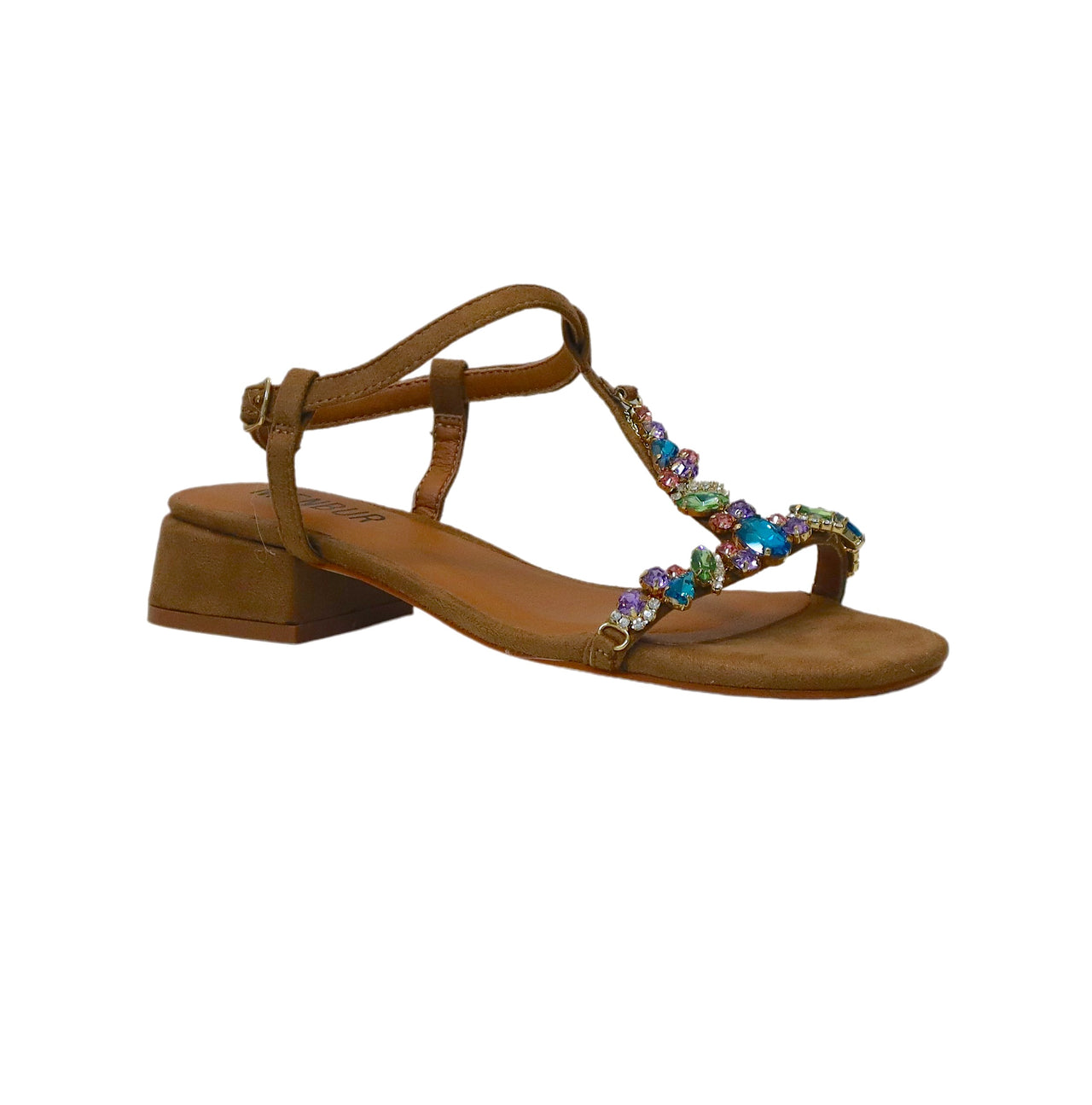 Sandali Gioiello Scarpe Sandalo Tacco Basso MENBUR Sandali Donna