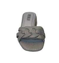 Thumbnail for MENBUR sandali donna mules glitter punta aperta 25277 0009 ARGENTO estate 2024