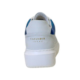 CAFèNOIR scarpe donna sneaker pelle C1DE1013 W028 BIANCO TURCHESE estate 2024