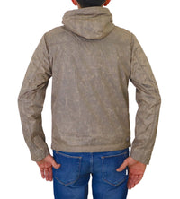 Thumbnail for COLMAR giubbino uomo bomber 1874 3XW WAXED 673 BEIGE vintage estate 2024