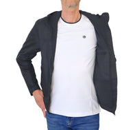 Thumbnail for COLMAR giubbino uomo bomber cappuccio 1874 3XW WAXED 99 NERO vintage estate 2025