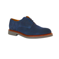 Thumbnail for FRAU scarpe uomo allacciate derby 35B5 129 SUEDE TR BLU estate 2024