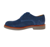 Thumbnail for FRAU scarpe uomo allacciate derby 35B5 129 SUEDE TR BLU estate 2024