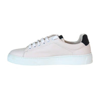 Thumbnail for FRAU scarpe sneaker uomo pelle 28M3 159 MOUSSE GOMMA BIANCO NERO estate 2024