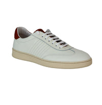 Thumbnail for FRAU scarpe sneaker uomo pelle 24R1 149 EAGLE GOMMA PANNA CUOIO estate 2024