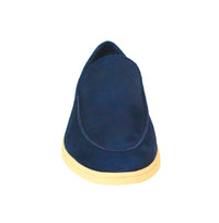 Thumbnail for FRAU scarpe uomo mocassino slip on 32B0 135 DAINO GOMMA BLU estate 2024