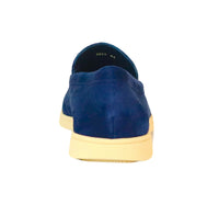 Thumbnail for FRAU scarpe uomo mocassino slip on 32B0 135 DAINO GOMMA BLU estate 2024